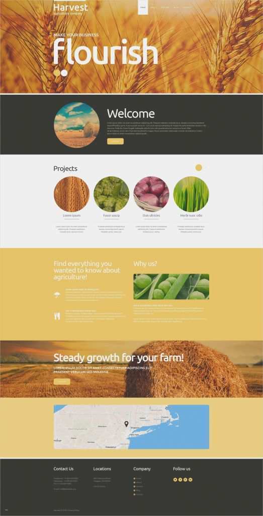 Joomla Homepage Vorlagen Angenehm Buy Grow Harvest Team Joomla Template
