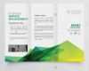 Jrk Flyer Vorlage Einzigartig Abstrakt Grün Kreative Tri Fold Broschüre Flyer Design