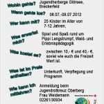Jrk Flyer Vorlage Einzigartig Jugendrotkreuz Oberberg Ferienangebot 2008