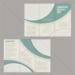 Jrk Flyer Vorlage Inspiration Tri Fold Broschüre Flyer Design Vorlage Lizenzfreies