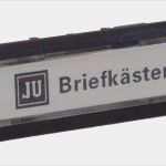 Ju Briefkasten Namensschild Vorlage Neu Klingelschilder