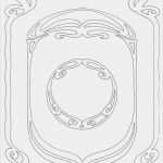 Jugendstil Muster Vorlagen Erstaunlich Schablone Rahmen Motive Im Jugendstil