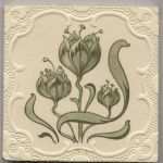 Jugendstil Muster Vorlagen Hübsch Super Rare Utzschneider Blumen Jugendstil Fliese Art