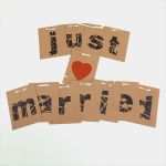 Just Married Girlande Vorlage Best Of Vintage Wimpel Hochzeit Dekoration Türschild Just Married