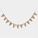 Just Married Girlande Vorlage Beste Vintage Jute Girlande Wimpelkette Just Married