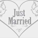 Just Married Girlande Vorlage Erstaunlich Hochzeit Heinemann Großhandel
