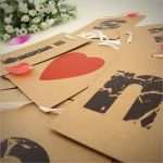 Just Married Girlande Vorlage Neu Vintage Wimpel Hochzeit Dekoration Türschild Just Married