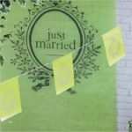 Just Married Girlande Vorlage Wunderbar Grüne Just Married Girlande Mit 15 Flaggen Und Aufschrift