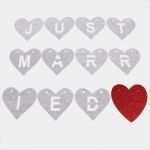 Just Married Girlande Vorlage Wunderbar Hochzeitsbanner "just Married" Hochzeit Deko Partymitbring