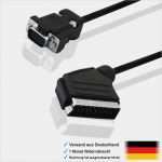 Kabel Deutschland Tv Kündigen Vorlage Inspiration 2m Kabel Adapter 1x Scart Skart Auf 1x 15 Polig S Vga D