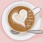Kaffee Karten Vorlagen Best Of Rose Hill Hello Coffee Illustrations
