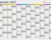 Kalender 2017 Excel Vorlage Schön Excel Kalender 2017 Kostenlos