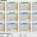 Kalender 2018 Vorlage Erstaunlich Halbjahreskalender 2018 2019 Als Pdf Vorlagen Zum Ausdrucken