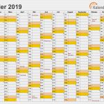 Kalender 2019 Indesign Vorlage Großartig Excel Kalender 2019 Kostenlos