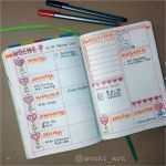 Kalender Basteln Vorlagen Süß Bullet Journal Wochenübersicht 07 2017