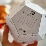 Kalender Basteln Vorlagen Wunderbar 3d Kalender 2015 Freebie Printable