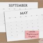 Kalender Drucken Vorlage Inspiration 2016 Kalender Druckbare Vorlage Bearbeiten Sie Von