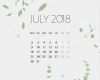 Kalender Drucken Vorlage Luxus Design Floral Vorlage Kalender 2018 Drucken Vorlage