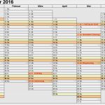 Kalender Excel Vorlage Einzigartig Kalender 2016 In Excel Zum Ausdrucken 16 Vorlagen