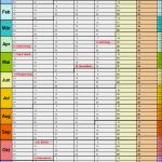 Kalender Excel Vorlage Erstaunlich Kalender 2017 Zum Ausdrucken In Excel 16 Vorlagen