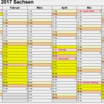 Kalender Excel Vorlage Hübsch Kalender 2017 Sachsen Ferien Feiertage Excel Vorlagen