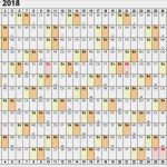 Kalender Excel Vorlage Hübsch Kalender 2018 Zum Ausdrucken In Excel 16 Vorlagen