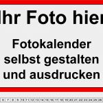 Kalender Selbst Gestalten Vorlage Elegant Fotokalender Als Pdf Vorlagen Zum Download & Ausdrucken