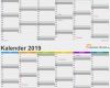 Kalender Vorlage 2019 Erstaunlich Kalender 2019 Zum Ausdrucken Kostenlos
