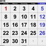 Kalender Vorlage 2019 Schön Kalender Januar 2019 Als Pdf Vorlagen