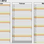 Kalender Vorlage Excel Genial Kalender 2012 Zum Ausdrucken Excel Vorlagen In 11