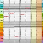 Kalender Vorlage Excel Neu Kalender 2018 Zum Ausdrucken In Excel 16 Vorlagen