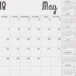 Kalender Vorlage Photoshop Genial Einfache Kalender Planer Für 2018 Jahr Vektordesign Mai