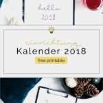 Kalender Vorlage Powerpoint 2018 Großartig [ Free Printable ] Minimalistischer Kalender Für 2018