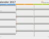 Kalender Vorlage Zum Ausdrucken Genial Kalender 2017 Zum Ausdrucken Kostenlos