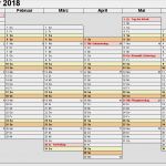 Kalender Vorlage Zum Ausdrucken Wunderbar Kalender 2018 Zum Ausdrucken Als Pdf 16 Vorlagen Kostenlos