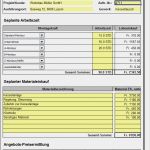 Kalkulation Handwerk Excel Vorlage Elegant Vor Und Nachkalkulation Excel Vorlage Zum Download