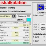 Kalkulation Verkaufspreis Excel Vorlage Beste Kostenträgerrechnung