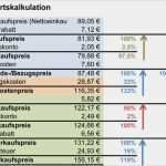 Kalkulation Verkaufspreis Excel Vorlage Gut Einkaufspreis Verkaufspreis Berechnen Marge Erkl Rungen