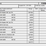 Kalkulationsnachweis Für Nachträge Vorlage Fabelhaft Belege formblatt K7