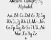 Kalligraphie Alphabet Vorlagen Kostenlos Inspiration Handgeschriebene Bürsten Buchstaben Abc Moderne