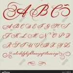 Kalligraphie Lernen Vorlagen Angenehm 1000 Ideen Zu Schreibschrift Alphabet Auf Pinterest