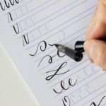 Kalligraphie Vorlagen Kostenlos Erstaunlich Kalligrafie Übungsblatt ⋆ Mädchenkunst