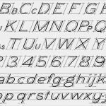 Kalligraphie Vorlagen Zum Ausdrucken Angenehm Dibujo De Caligrafa Mayúsculas Minúsculas Números Para