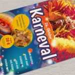 Karneval Flyer Vorlagen Fabelhaft Flyer Vorlagen Für Karneval Und Fasching – Version 5 Für