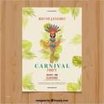 Karneval Plakat Vorlage Erstaunlich Brasilianische Karneval Poster Vorlage