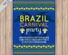 Karneval Plakat Vorlage Genial Ethnischen formen Plakat Von Brasilianischen Karneval