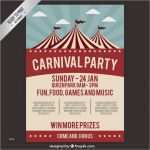 Karneval Plakat Vorlage Genial Karneval Party Plakat Im Retro Stil