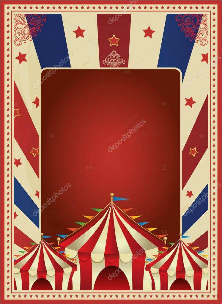 Karneval Plakat Vorlage Schön Vintage Karneval Zirkus Plakat Vorlage Vektor