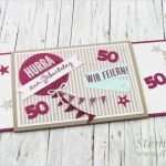 Karte 50 Geburtstag Vorlage Best Of Stempel Biene Ziehkarte Zum 50 Geburtstag Mit Anleitung