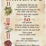 Karte 50 Geburtstag Vorlage Erstaunlich Urkunde 50 Geburtstag Din A3 G2